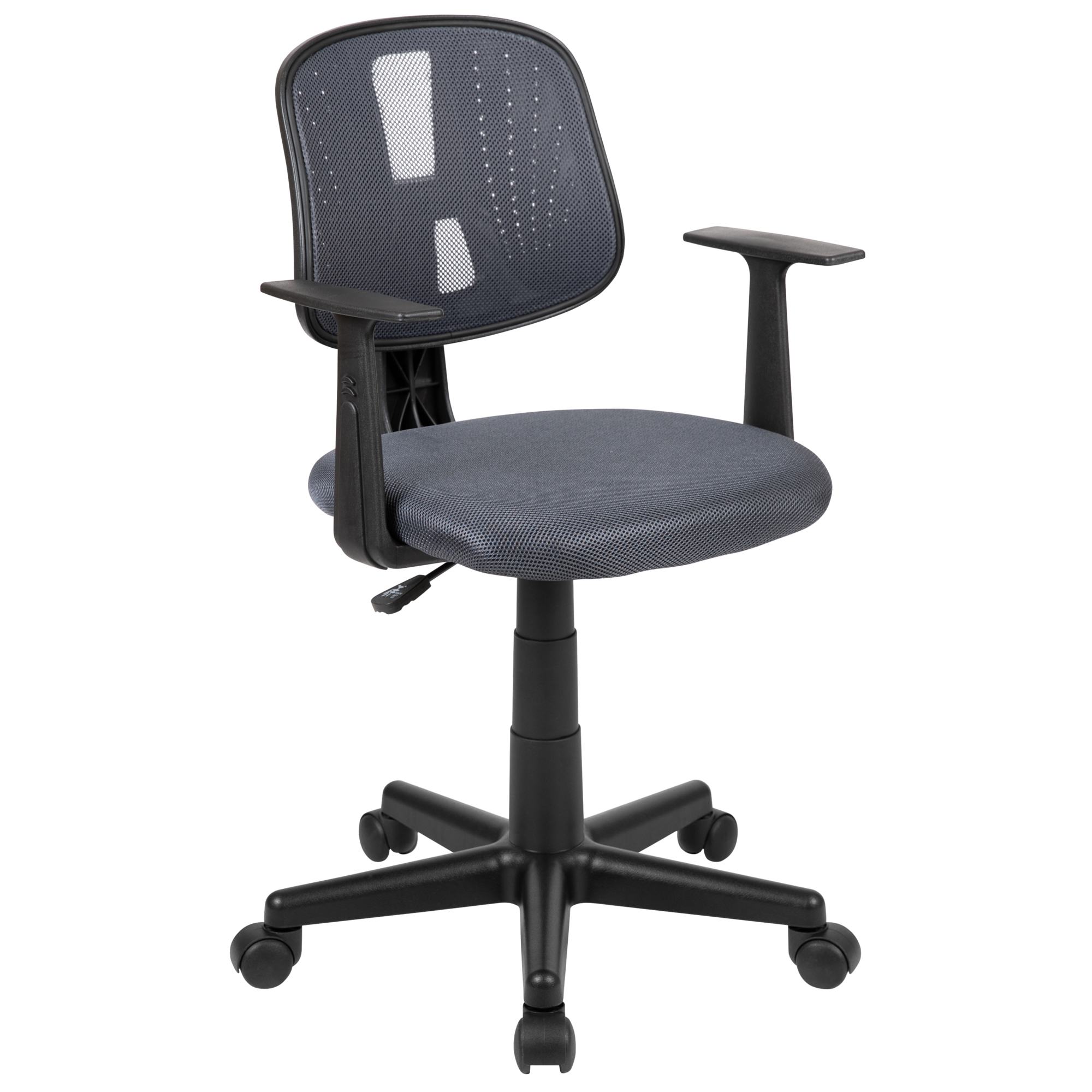 Flash Furniture, Flash Fundamentals Pivot Back Gray Mesh Chair, Included (qty.) 1 Model# LF134AGY